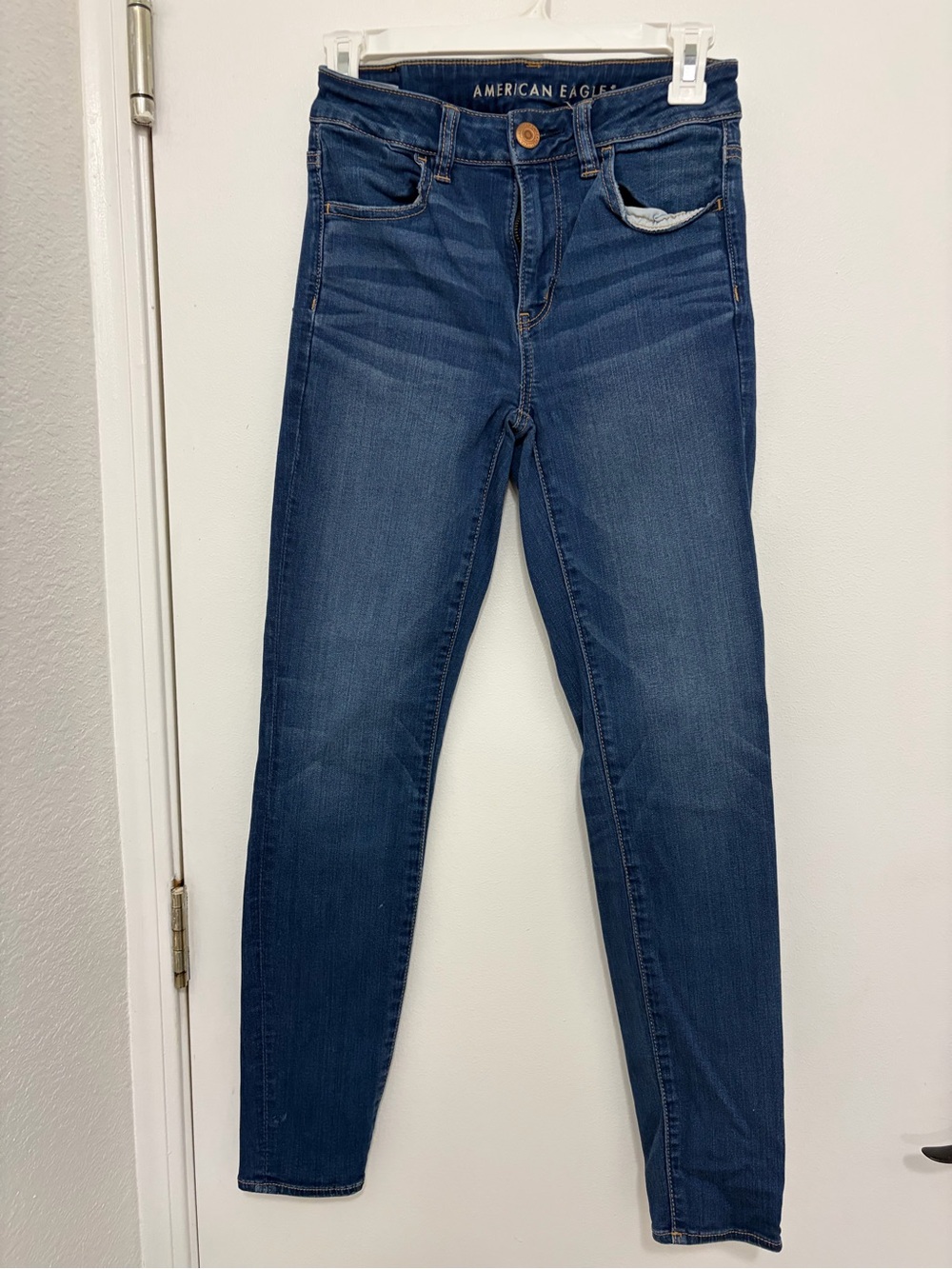 American Age Dark Blue Skinny Jeans 4